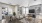 living room with modern decor 